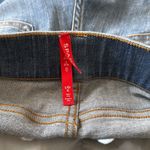 Spanx Jeans Women Blue Straight Leg Pull On Stretch Denim Comfort Jeans Size L Photo 3