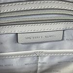 Michael Kors Charlotte Large Top Zip Tote (Pearl Grey/Silver Hardware) Photo 10
