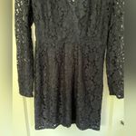 WAYF Like new  black lace long sleeve dress Photo 5