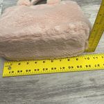 Kendall + Kylie Light Pink Faux Fur Double Strap Shoulder Bag Approx 10" X 7" Photo 8