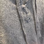ZARA wool lace up gray sweater Photo 6
