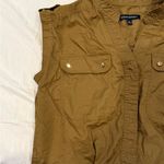 Banana Republic  Army Green Vest size small Photo 2