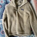 Patagonia Women’s medium brown teddy bear jacket. Photo 1