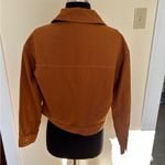 Old Navy Rust Orange Cropped Utility Jacket Photo 3