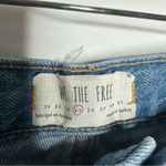 Free People  Maggie Mid Rise Straight Leg Jeans in Aged To Perfection Size 27 Photo 5