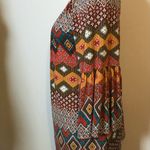 Moa Moa MOA OFF THE SHOULDER BOHEMIAN PATTERNED TUNIC SIZE SMALL Photo 6