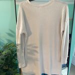 Judith March  Waffle Knit Bonfires and Chill Graphic‎ Tunic Top Womens S Cream Photo 3