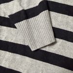 Wiholl NWOT Woman’s Long Sleeve Casual Half Zip Lapel Collared Sweater size XL Gray Photo 8