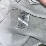 Alemais Green and Cream Floral Wallis Linen Tie Skirt Size 0 Photo 5