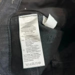 Madewell  High-Rise Slim Straight Jeans in Richgrove Wash Black Size 25 Tall Photo 6