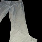 Athleta sage green lyocell pants with vented /zipper knees and pockets 6 petite Photo 2