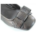 Franco Sarto Net Womens Brown Bow Classic Pump 7.5 Photo 8