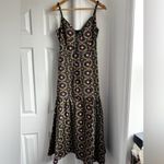 Hill House  Lillie Black Shell Cisco Trellis Dress Photo 2