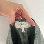 The Great // Army Green Ric Rac Cropped Cargo Pants Photo 11