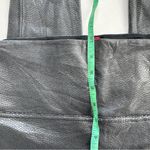 Spanx  Black Faux Leather Pebbled LeggingsSize Large Photo 5