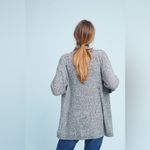 Splendid Briarwood Open Front Wool Bland Knit Cardigan in Marled Gray XS Photo 3