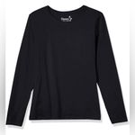 Hanes  Women's Long Sleeve T-Shirt Lightweight Modern Fit Black (682) Photo 4