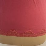 Gap  Pink Long Sleeve Lace Trim Tee Lyocel & Spandex Size M Photo 5