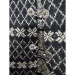 Gap Vintage  Sweater Vest Cardigan Womens Size M Preppy Wool Holiday Toggle 80's Photo 4