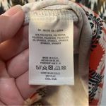 Maeve  women's medium pattern knee length skirt Anthropologie black red print Photo 7