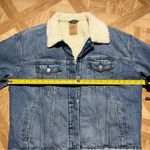 Gap  Oversized Denim Sherpa Jacket medium Photo 8