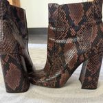 Steve Madden Snakeskin Booties Photo 4