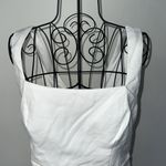 Lulus Blissfully Beaming White Sleeveless Bow Mini Dress Photo 4