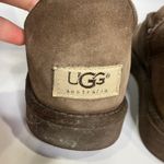 UGG  clss tall boots chocolate brown suede shearling women's size 8 winter casual Photo 4