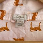 J.Crew  Leopard Print Pajama Shirt Dress Size XXL 100% cotton Photo 1