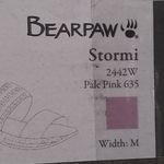 BEARPAW Ladies' NIB 2442W-Stormi Pale Pink 635 Sandals (6) Photo 2