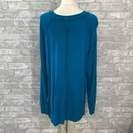 Avenue Blue Relaxed Sweatshirt with Reversed Stitching Size undefined Photo 4