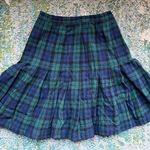Pendleton Vintage  authentic black watch tartan wool pleated skirt, size 6 Photo 0