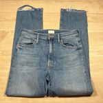 MOTHER High Waisted Rider Ankle in Kiss and Make Up Again Sz 28 Blue Photo 6