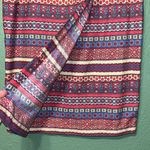 Vintage Paisley Floral Colorful Patterned Women's Wrap Maxi Skirt Size 10 Photo 3