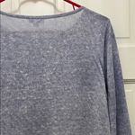 Pure Jill by J. Jill Light Blue Linen Cotton Modal Tunic Knit Top Photo 10