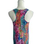 Lilly Pulitzer  Coral Multicolor Printed Dress Size Small Photo 4