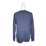 Sweaty Betty  Navy Pullover Sweatshirt Thumb Holes Size Small Photo 4