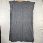 Echo New York Essential Grey Heather Woven Knit %100 Yak Scarf Wrap 80” x 26” Gray Photo 2