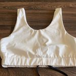 White Sports Bra Photo 2