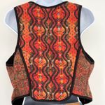 Free People  Gemini Quilted Vest M Folk Boho Festival Cottage Core Enchanted Photo 4