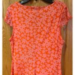 Wild Fable  Orange Flower Power Mesh Mini Dress Size Medium 70s Hippie Costume‎ Photo 7
