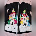 Quacker Factory Vintage Women's  Christmas Snowman Cardigan Sweater Size M Photo 5
