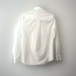 Kate Spade  White Poplin Button Down Shirt Bow Blouse Womens 4 S Preppy Career Photo 8