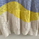 Lou & grey Aloha Knit Hoodie V-Neck Sweater XL NEW Beachy Summer Coastal Photo 6