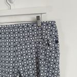 Lilly Pulitzer UPF 50+ Luxletic 28" Corso Kick Flare Pant Blue Preppy Womens 14 Photo 2