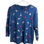 Talbots Petites Lightweight 3/4 Sleeve Pullover Sweater. Photo 0