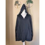 Zella  Heathered Blue Gray Full Zip Hoodie Women's Large Photo 5