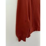 Goats Brand Rustic Burnt Orange Fleece Lined Pullover Hoodie Sweatshirt Medium Photo 5