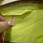 Free People NWT Movement Like Green Ribbed Snap Front Oversized Shirt XS $128 Photo 4