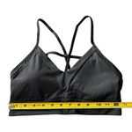 Balance Athletica Vitality Size M Lux Form Sports Bra Midnight Black Strappy New Photo 6